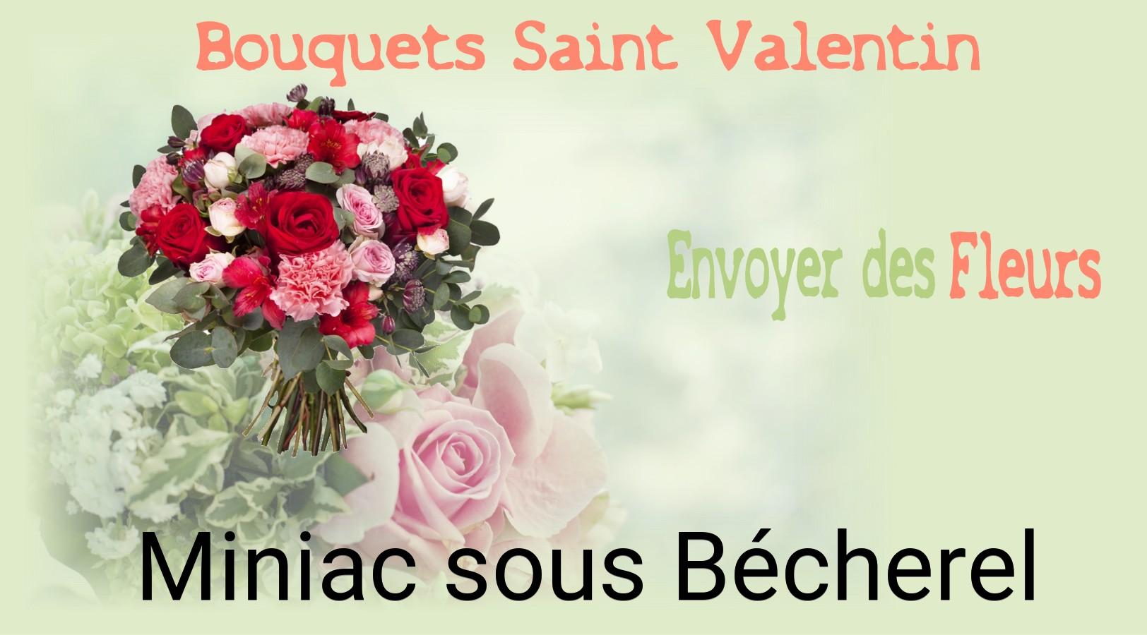 Roses de Saint-Valentin livrées à Miniac-sous-Bécherel